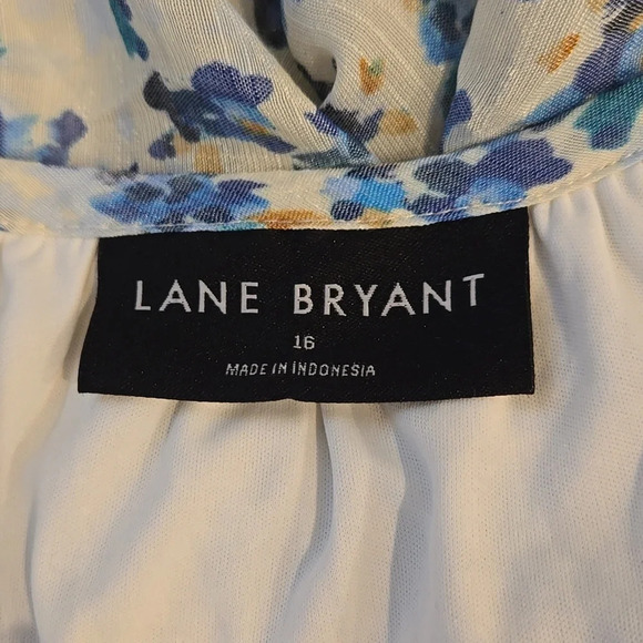 Lane Bryant Floral Midi Dress Size 16 - Picture 10 of 11